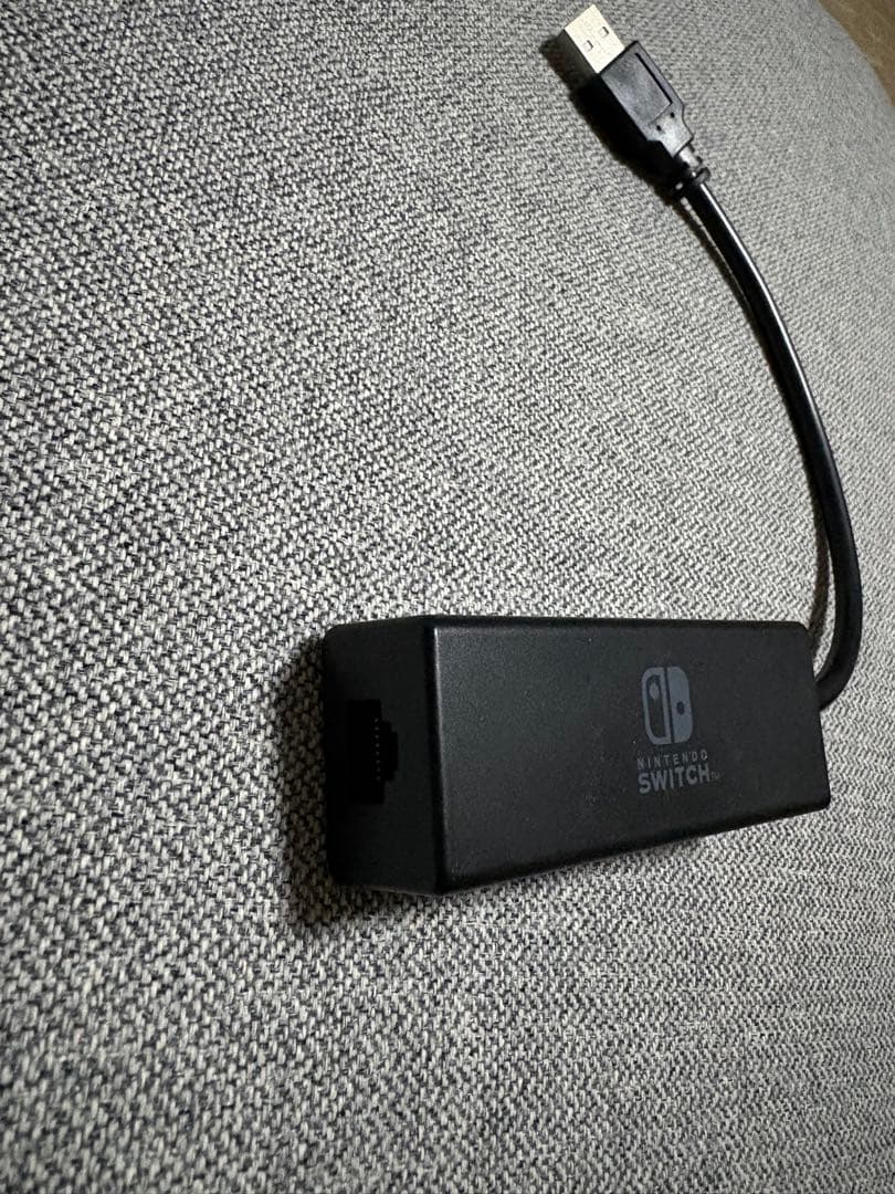 ★純正有線LANアダプター付き★Nintendo Switch本体 グレー