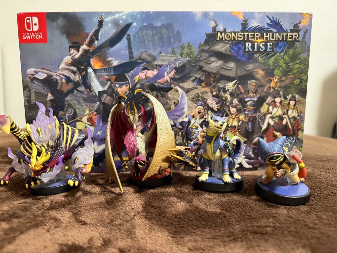 ば*に様 任天堂Switchモンスターハンターライズスペシャルエディション＆am