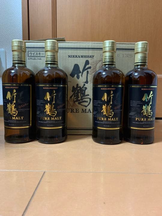 Nikka 竹鶴 ピュアモルト ウイスキー 43度 700ml