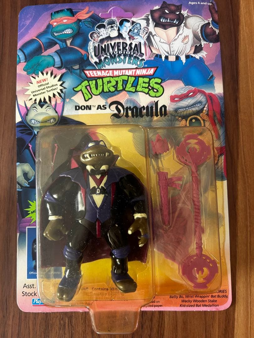 【未開封】ミュータントタートルズ　フィギュア　ドナテロ　ドラキュラ