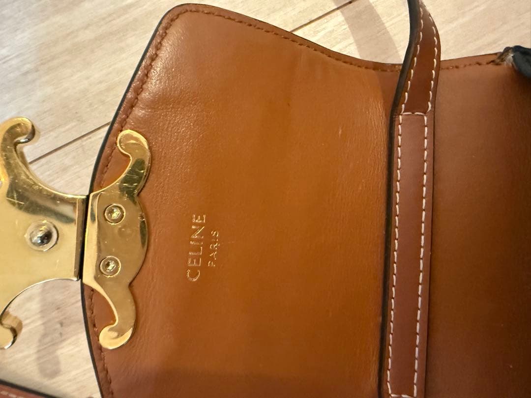 CELINE スマホショルダーバッグ