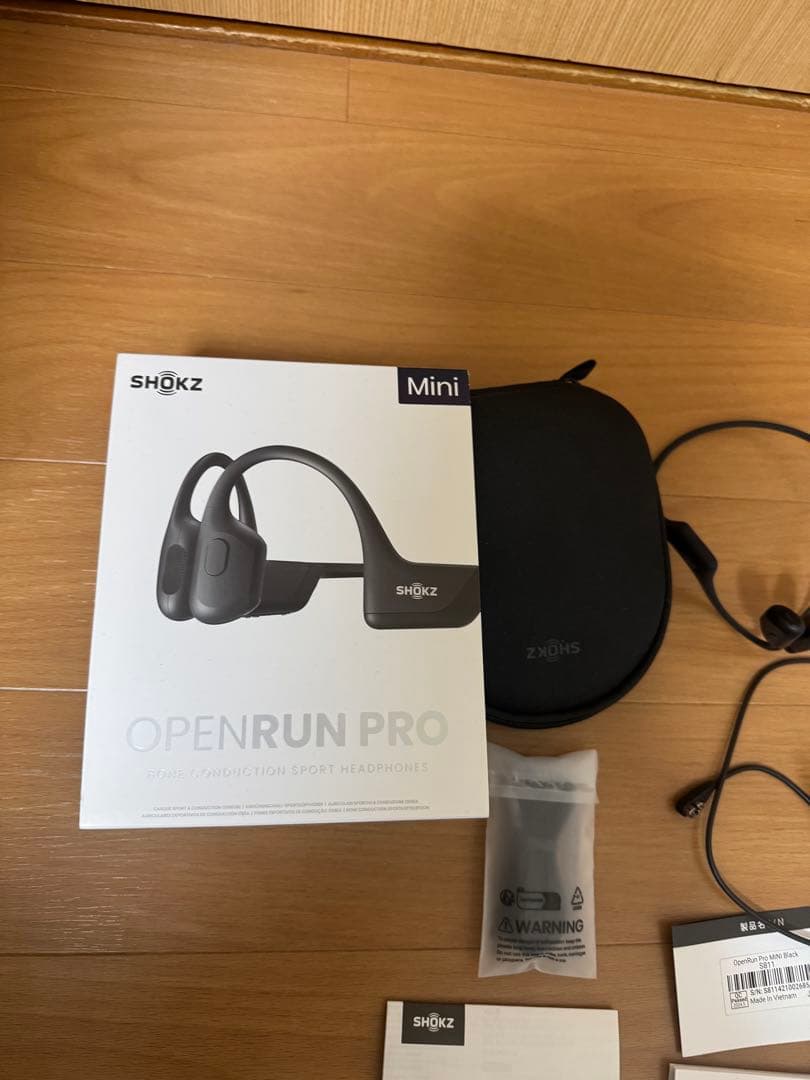 ショックス SHOKZ OPENRUN PRO Mini 骨伝導イヤホン