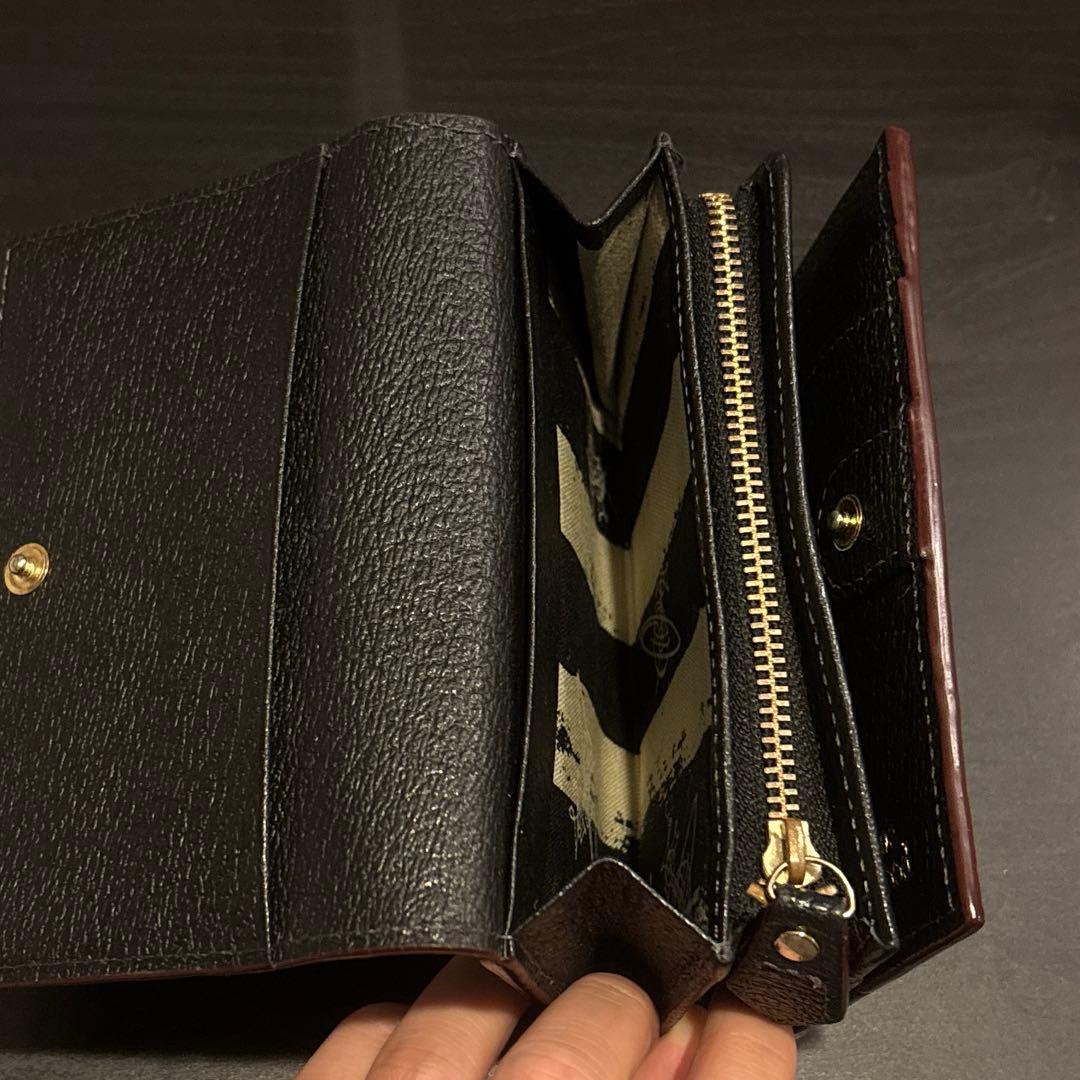 Vivienne Westwood 三つ折財布 財布 ウォレット 黒