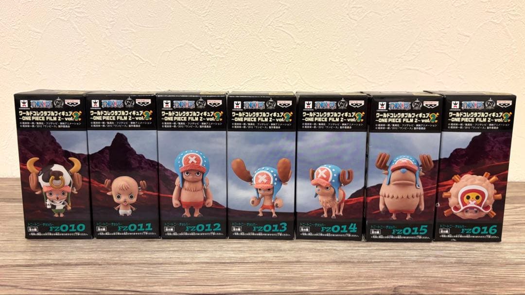 ワンピース ワーコレ ONEPIECE FILM Z vol.1 vol.2