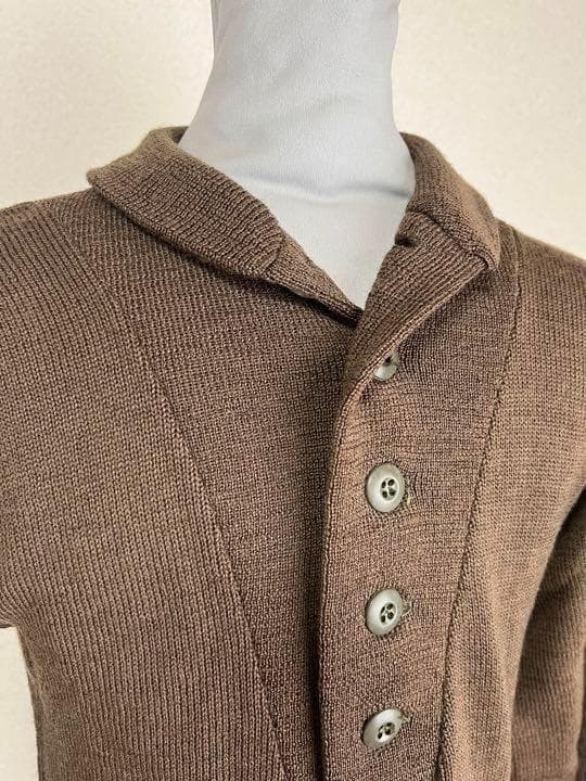 米軍 実物 5ボタンセーター ウール