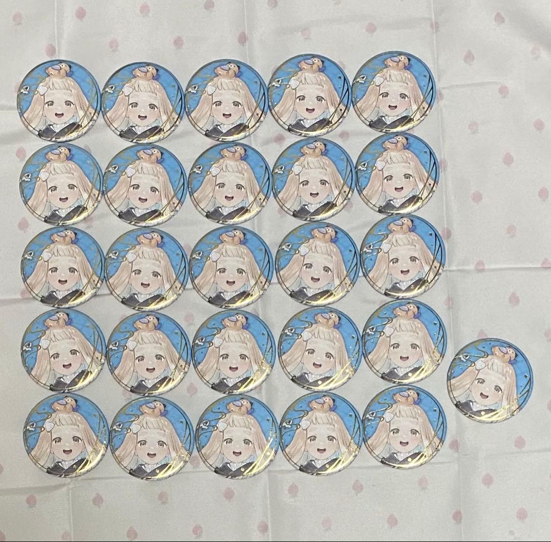 にじさんじ 町田ちま 妖怪万化 6周年 6th 缶バッジ チェキ風 お札風カード