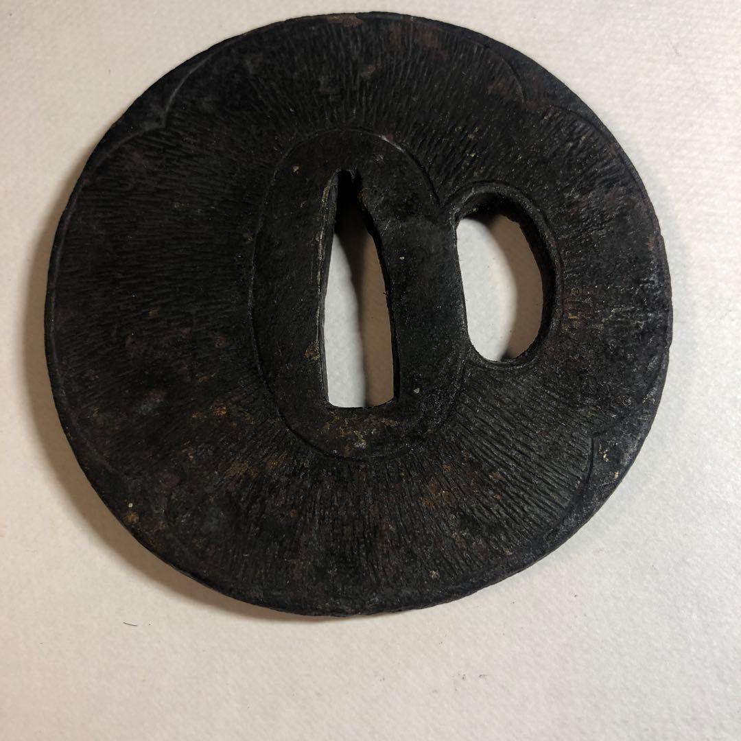 351刀鍔(つば) 刻印あり