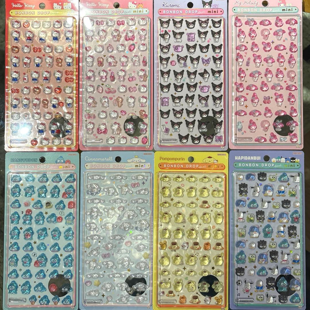 ボンボンドロップシール　サンリオ　ミニ
