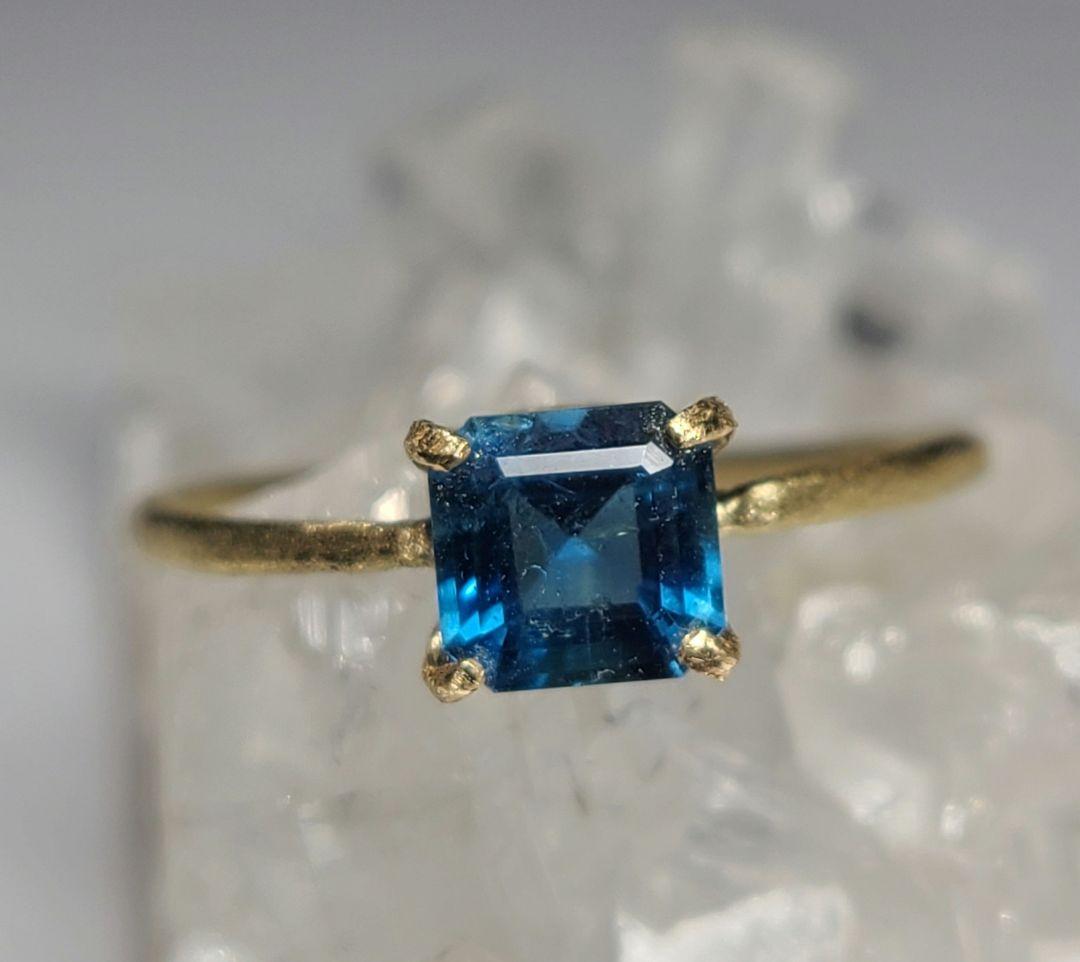 Maho★アフガニスタン産インディゴライトトルマリン★リングオーダー