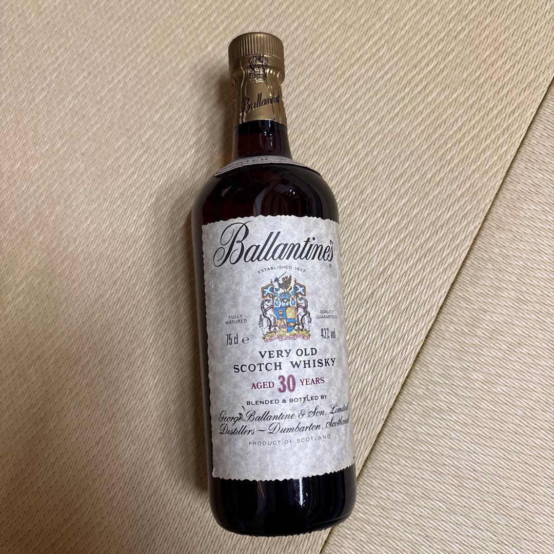 【お値下げ不可】Ballantine's 30年 スコッチウイスキー