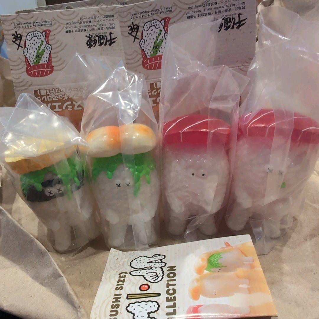 スシエルエー　第一弾　フィギュアコレクション　えび　たまご　まぐろ　シークレット