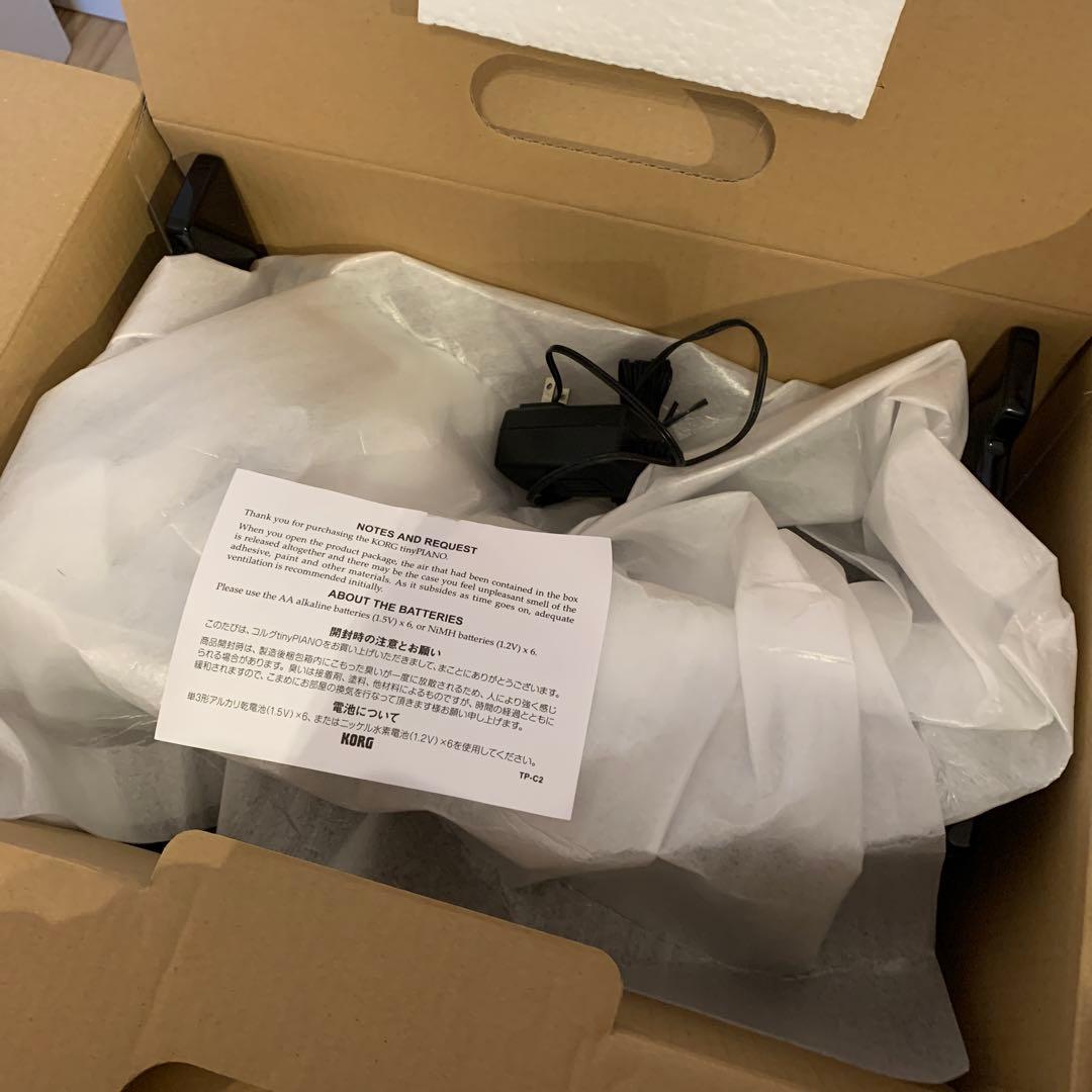 KORG tinyPIANO タイニーピアノ ミニ鍵盤25鍵 ブラック コルグ