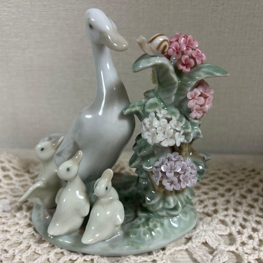 リヤドロ カタツムリとアヒル達 1439 Lladro フィギュリ