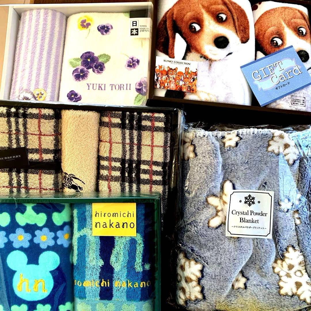 BURBERRYタオルセット　他 計5点