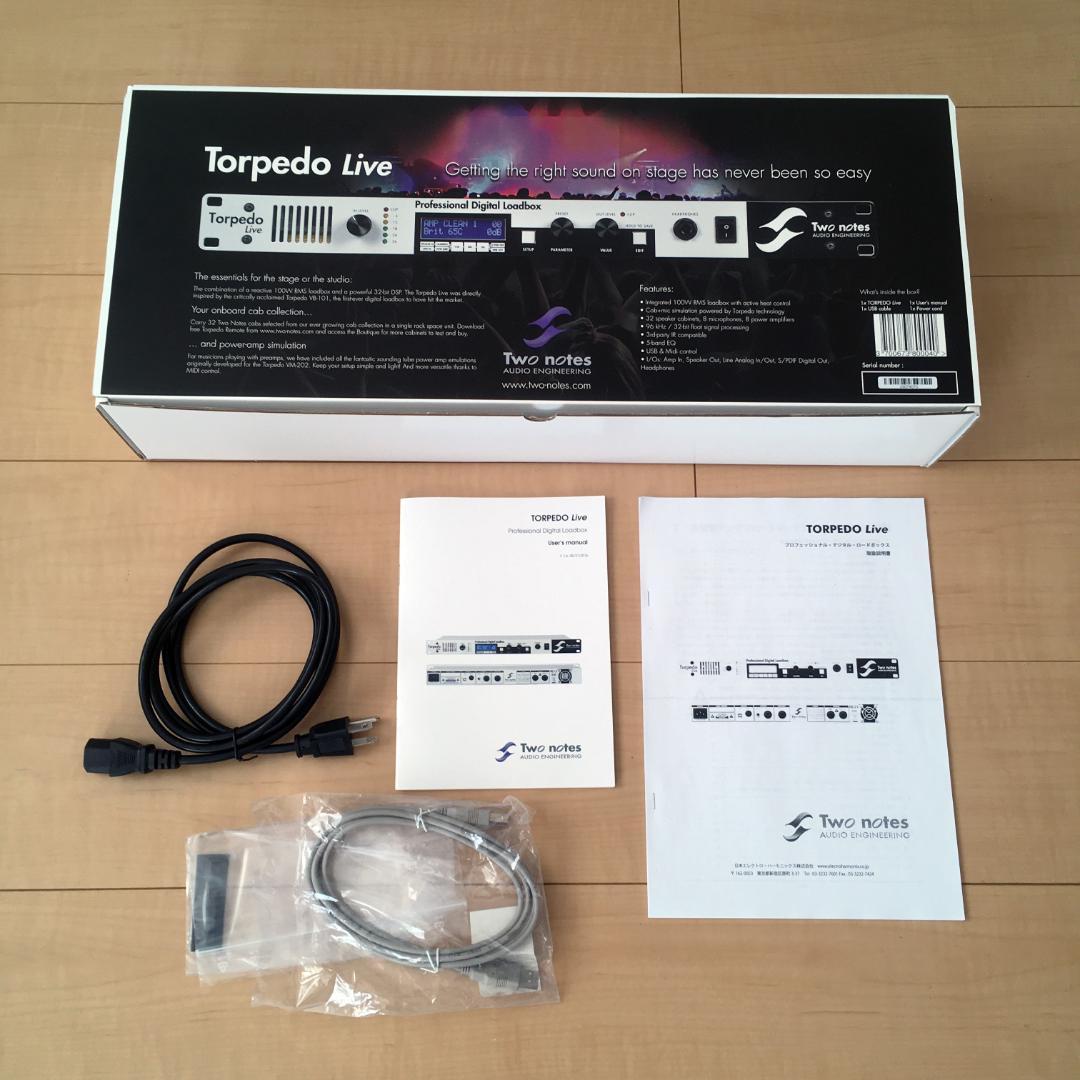 配信機器・PA機器・レコーディング機器 Two Notes TORPEDO Live