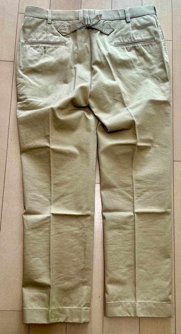 BARNSTORMER ベージュ チノパン　レギュラーフィット