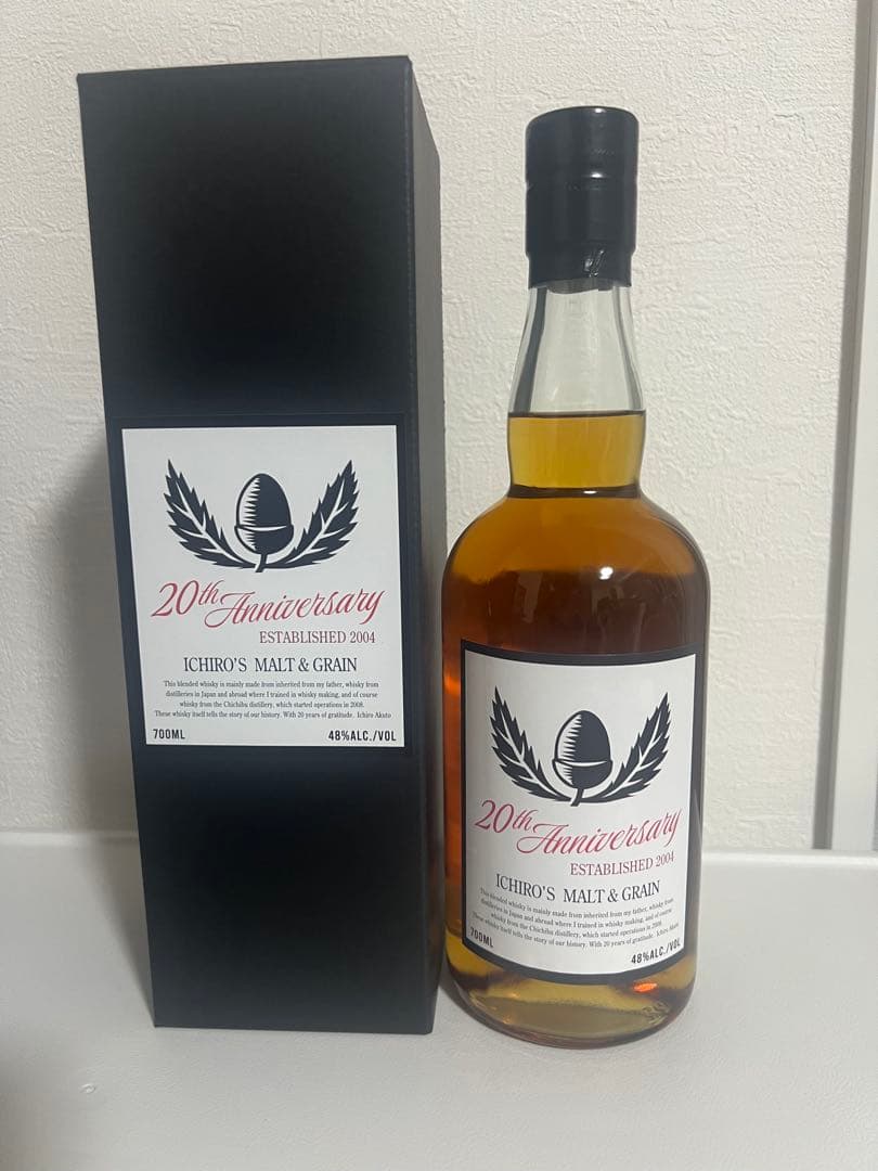【終売】イチローズモルト20thアニバーサリー　700ml 正規品　新品未開栓
