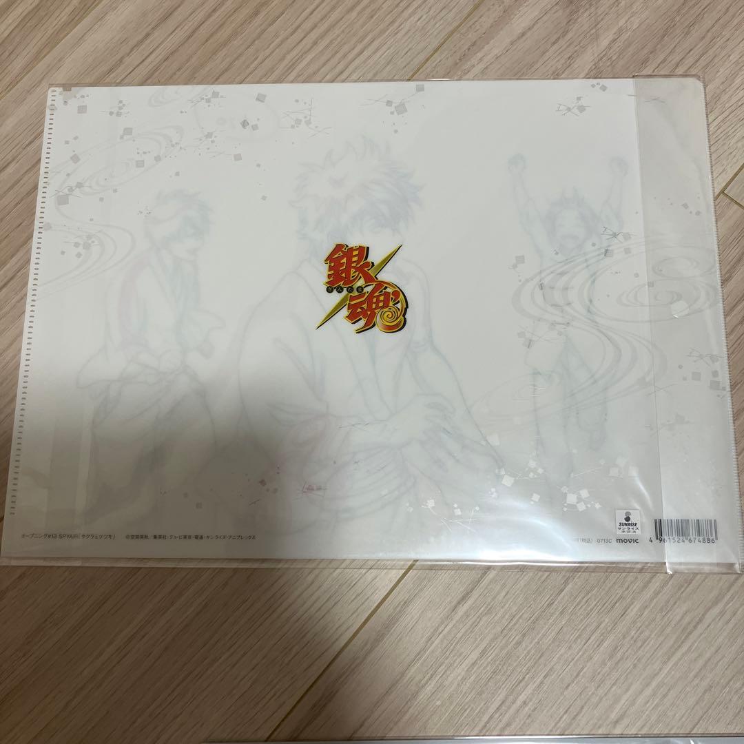 銀魂 原画クリアファイル　限定値下げ