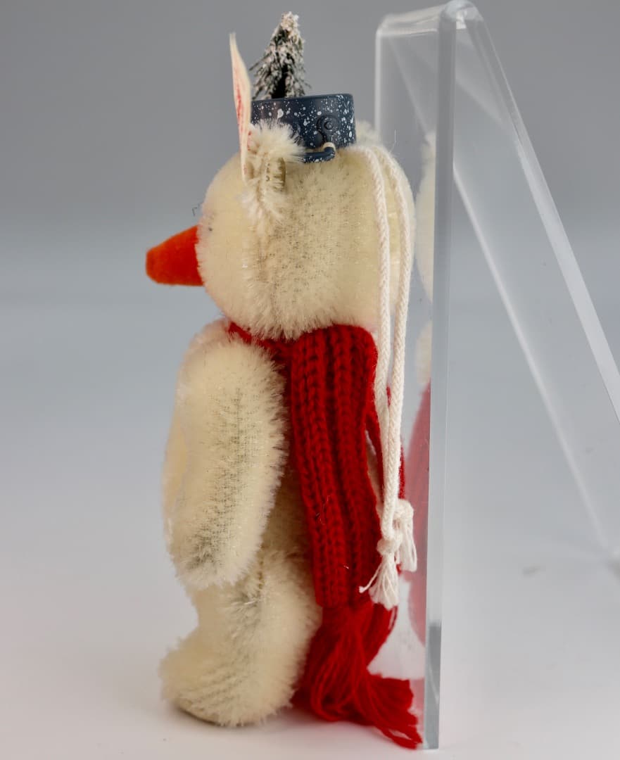 コレクション Steiff 1999 CHRISTMAS-TREE MAN WHITE