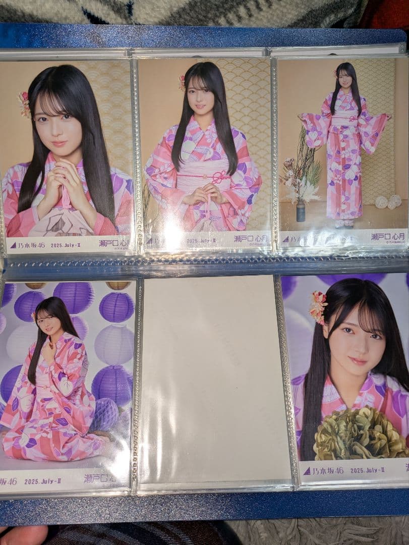 乃木坂４６　瀬戸口心月　浴衣　5種コンプ　座りヨリ