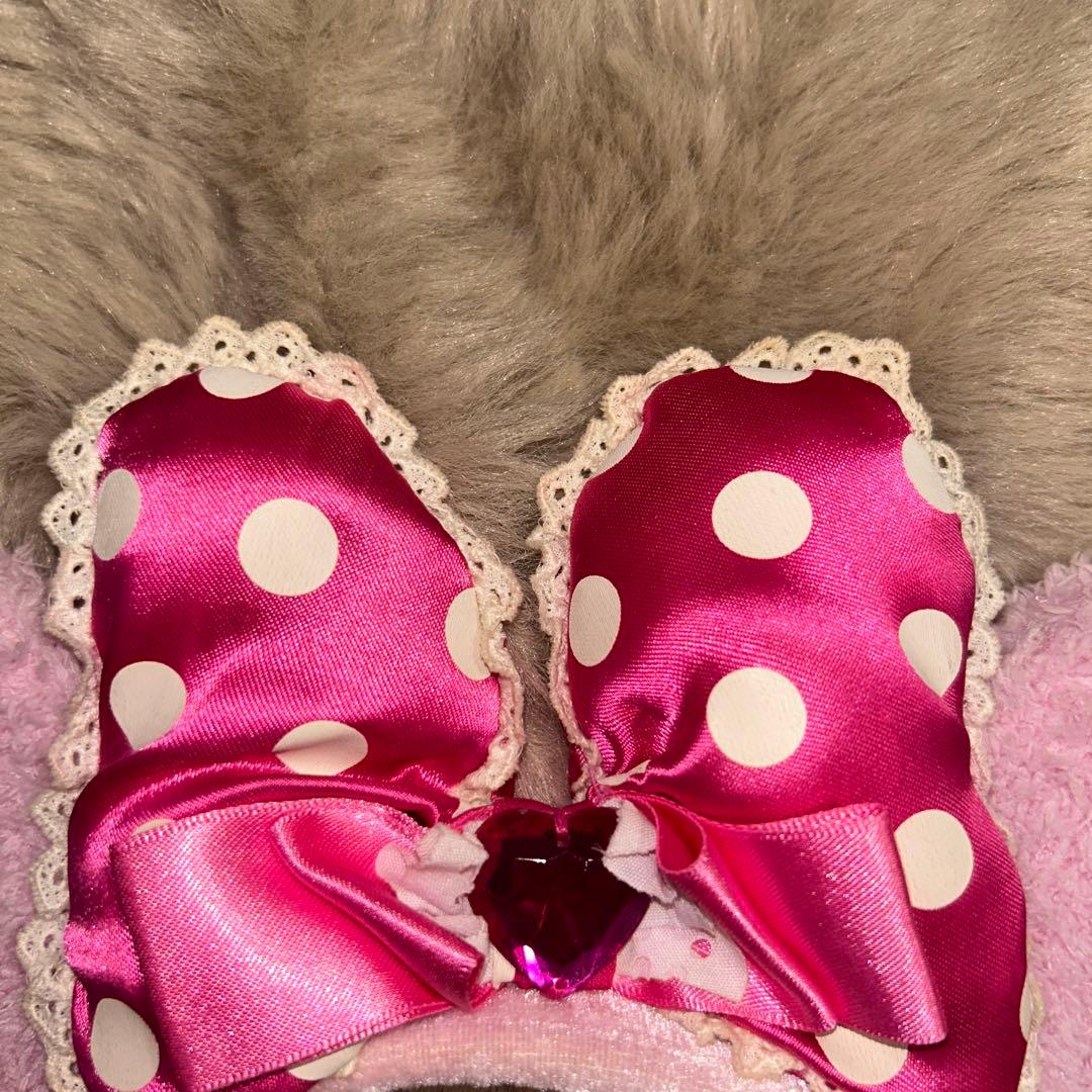 ミニーカチューシャ　ピンク