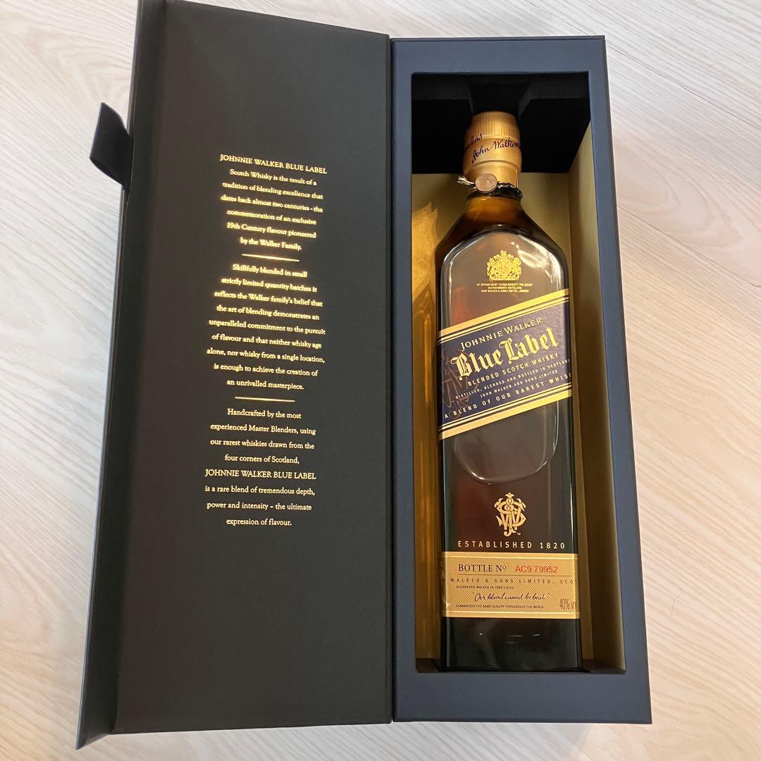 Johnnie Walker Blue Label ブルーラベル ギフトボックス