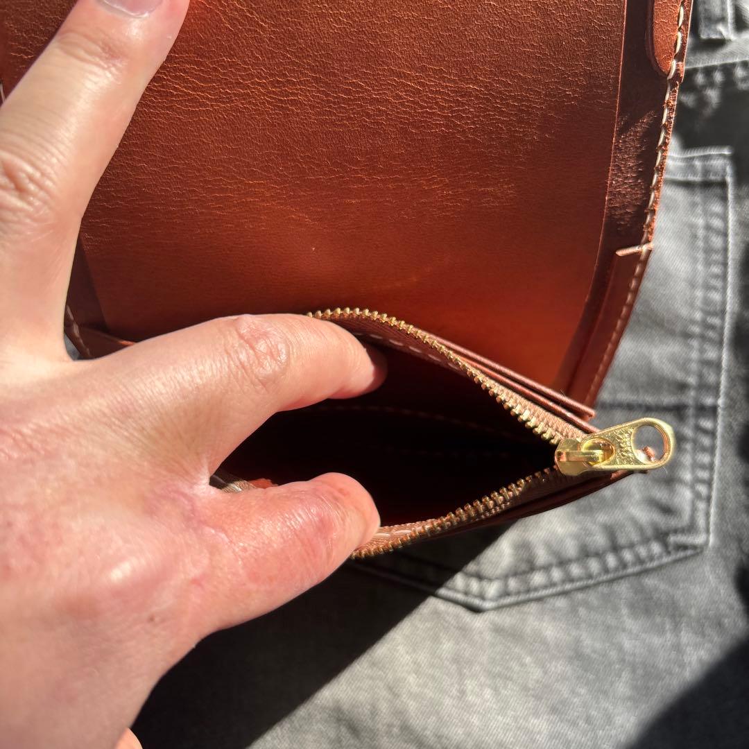 トラッカーウォレット　ショート　コンチョ