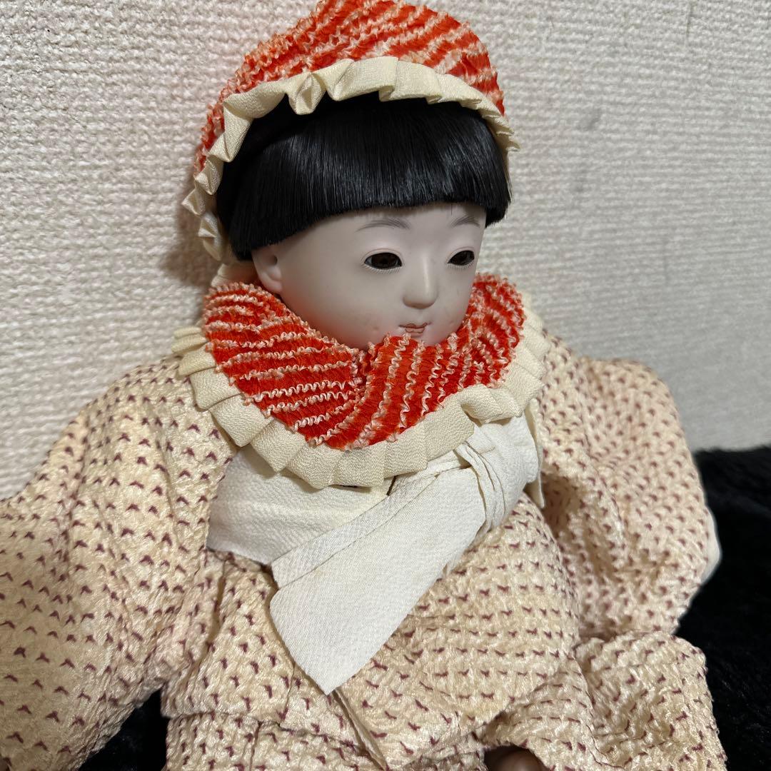 吉田精彩 日本人形 市松人形 ビスクドール ビスクドール 伝統工芸