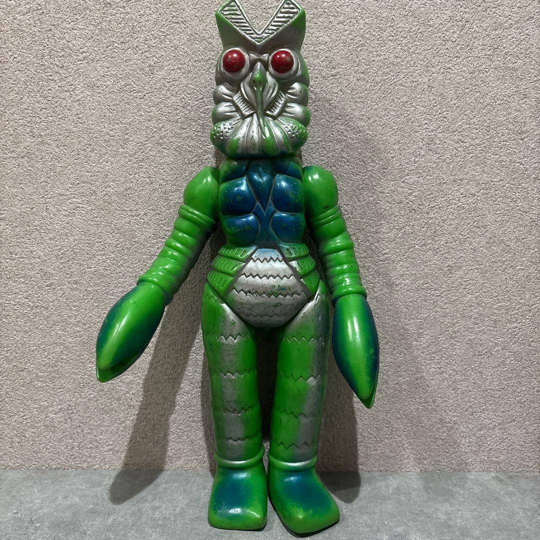 ジャイアントバルタン星人　ブルマァク　ソフビ　約37cm