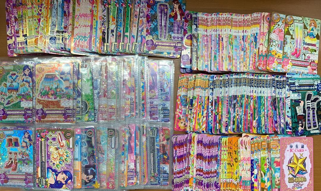 赤*い様 アイカツ データカードダス 学生証 まとめ ID220