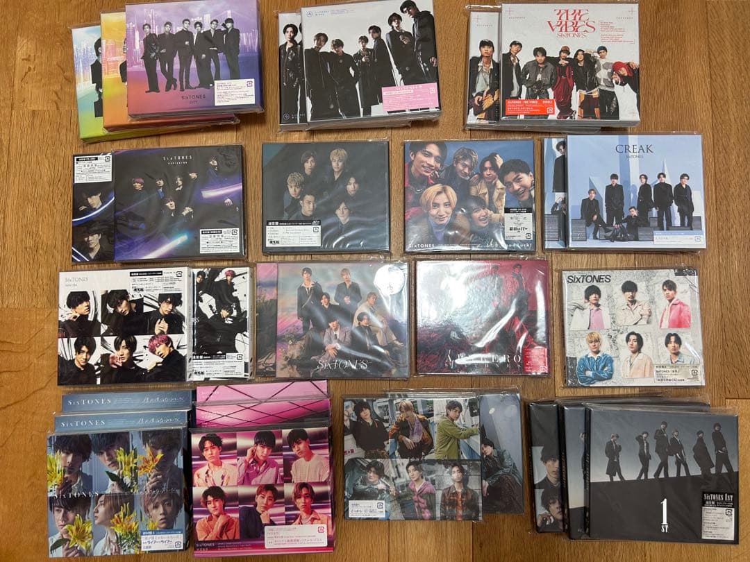 SixTONES CD特典まとめ売り