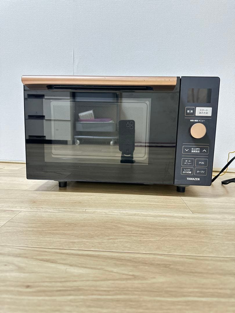 YAMAZEN 電子レンジ NERP-018FV(B) 2021年