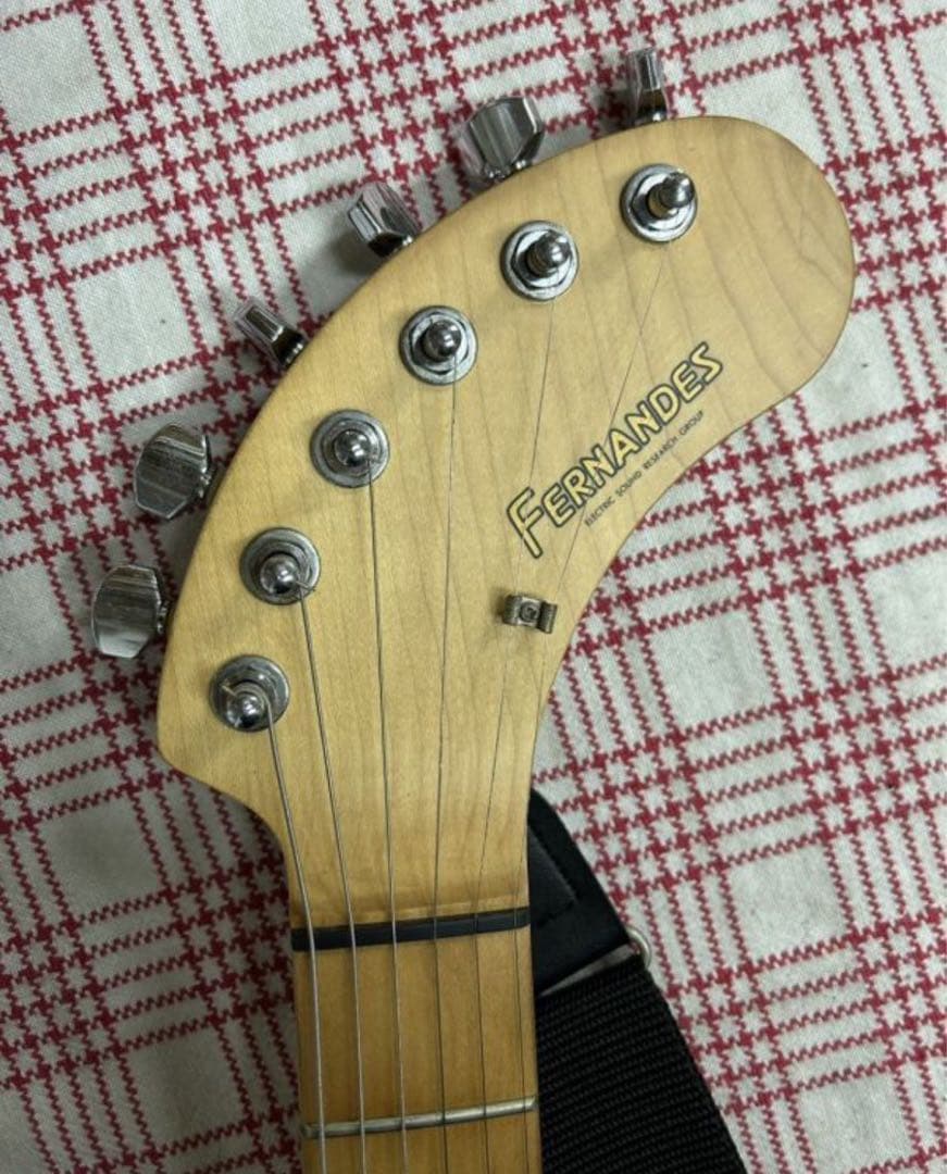 Fernandes フェルナンデス エレキギター ソフトケース付 ジャンク