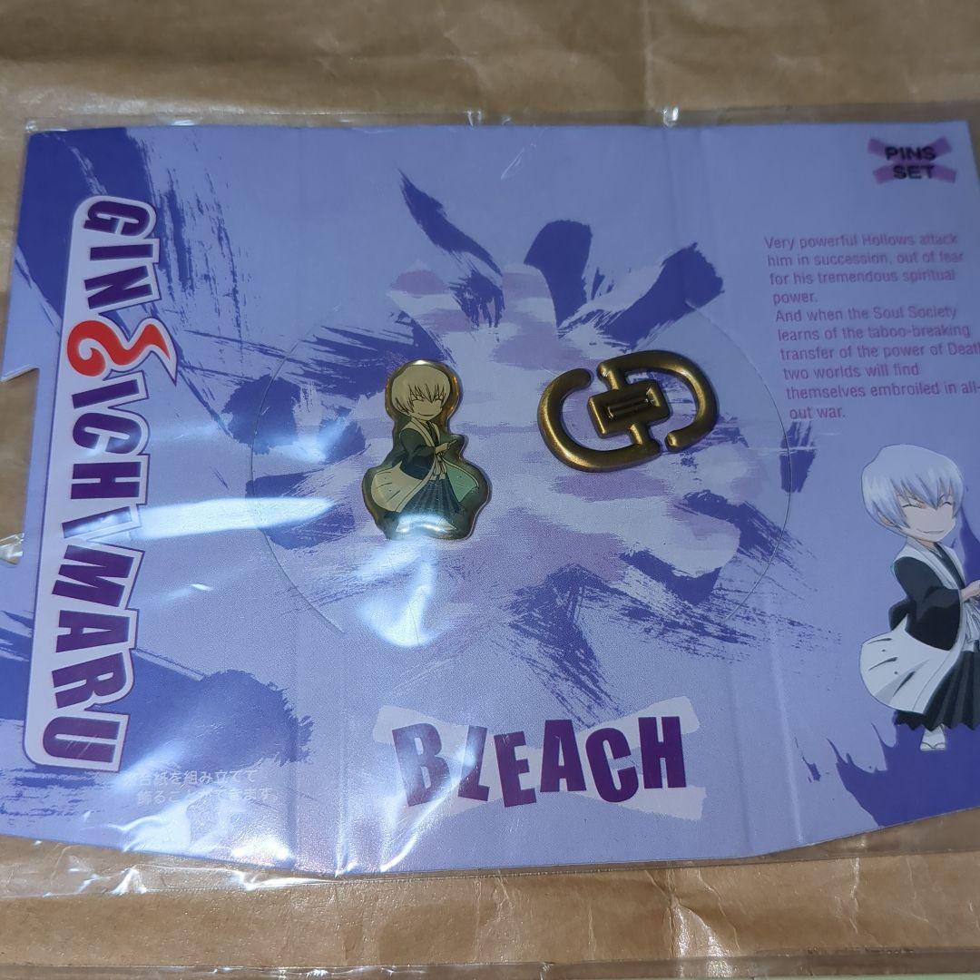 BLEACH　グッズ　BLEACH　ピンズセット　浦原喜助　グッズ　市丸ギン