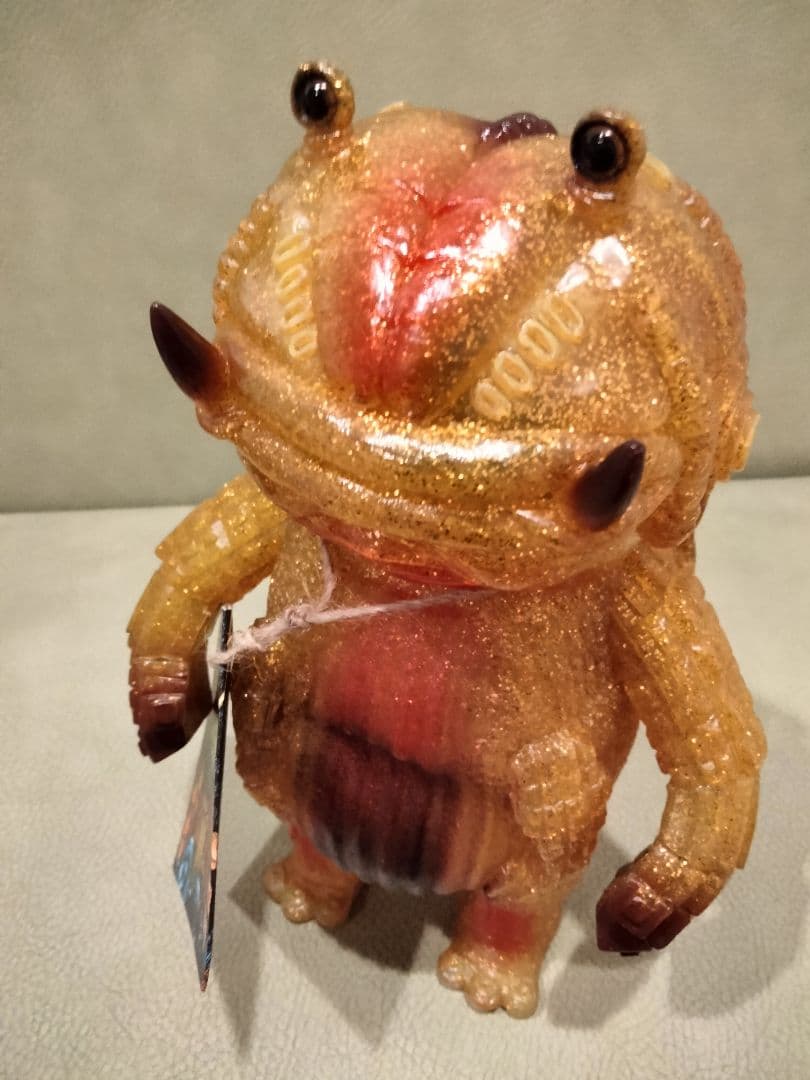 ソフビ　monstock フロッゲン　ラメ入　杉山実　ブルマァク　　安楽安作