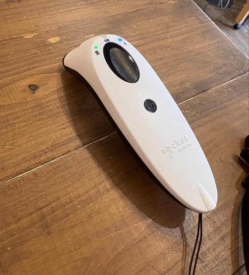 バーコードリーダー ホワイト