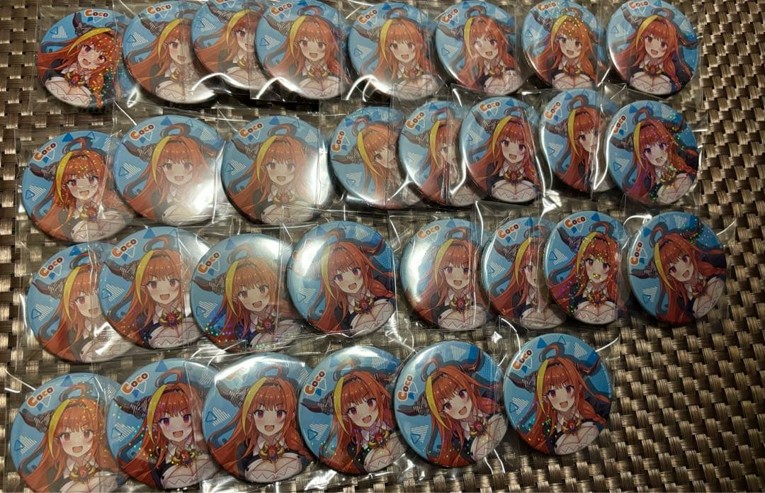 ホロライブ 桐生ココ フェスティバル 缶バッジ