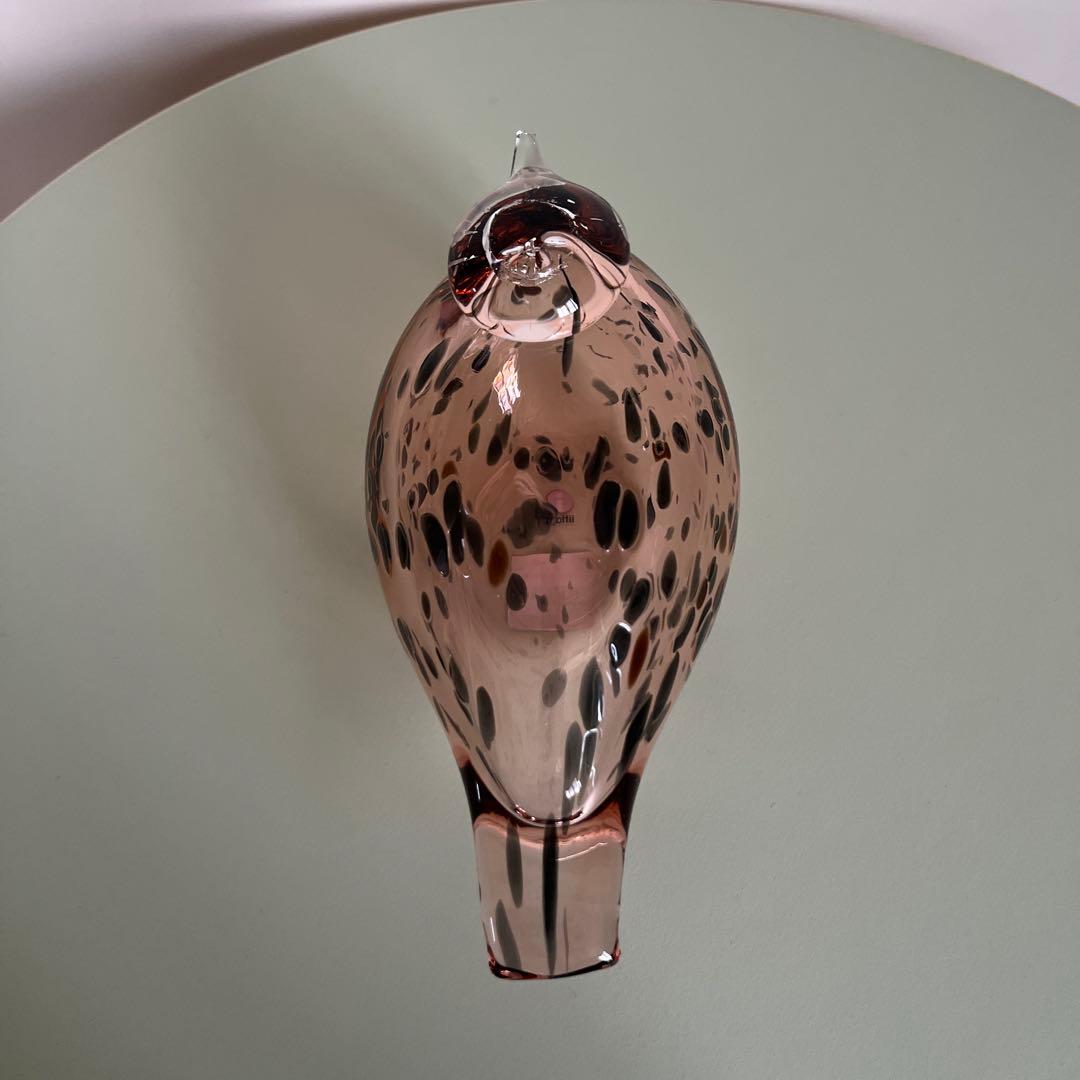 イッタラ　バード　マザー&ベビー　サーモンピンク　箱付き