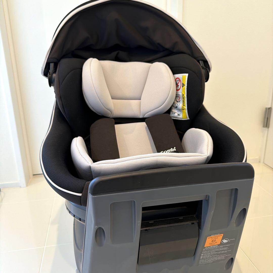 美品 Combi クルムーヴ スマート ISOFIX エッグショック