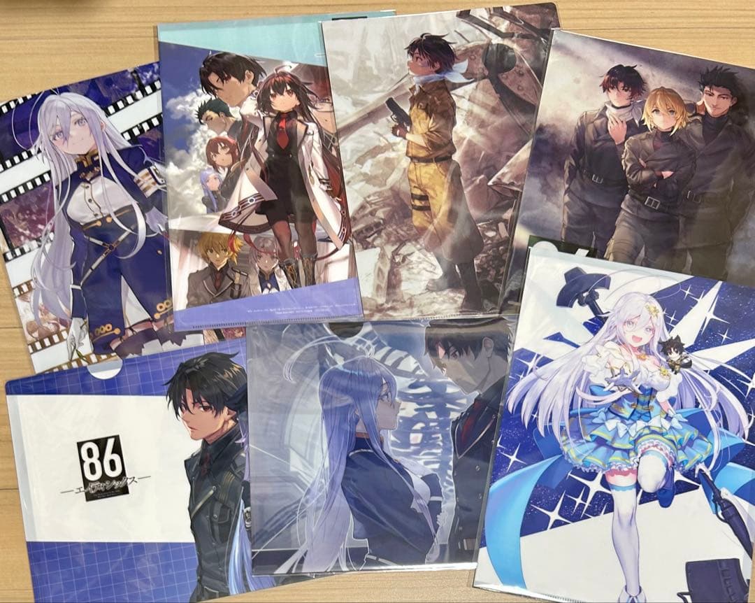 86 エイティシックス メロンブックス 特典　クリアファイル　まとめ売り