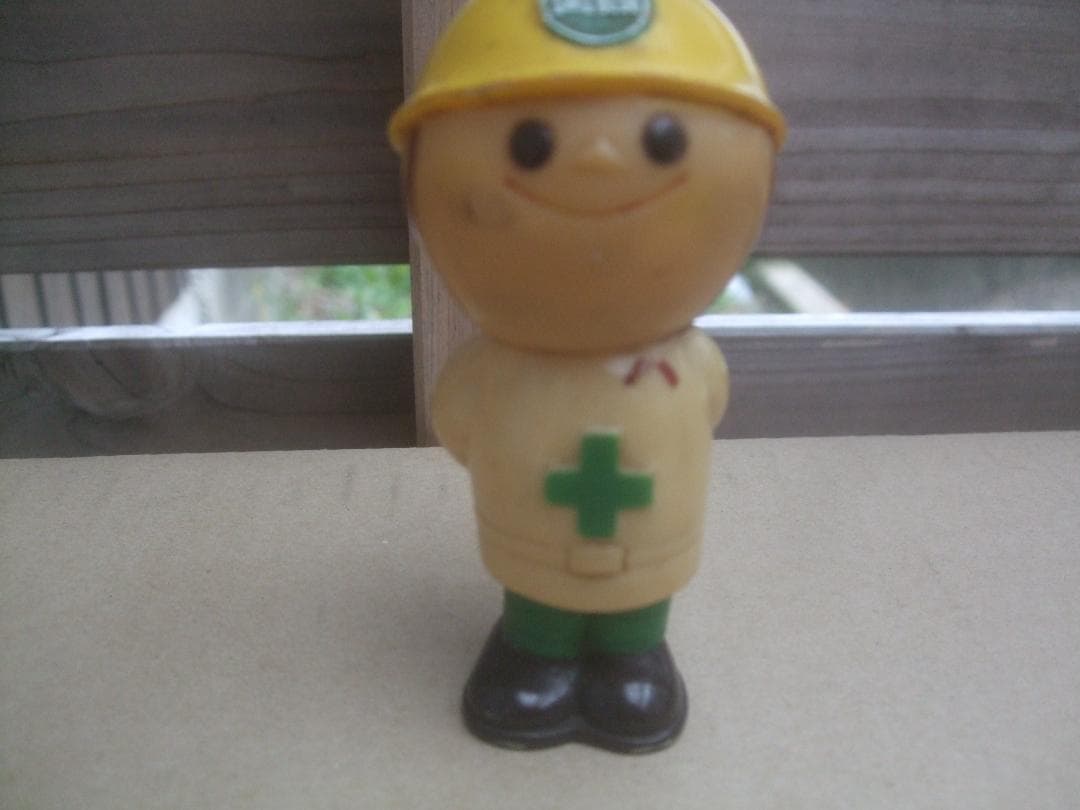 昭和レトロ★大成建設・ソフビ人形