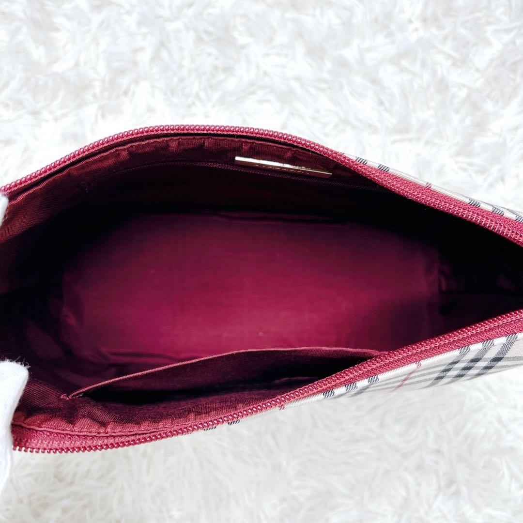 BURBERRY バーバリー ノバチェック キャンバス レザー ワンショルダー