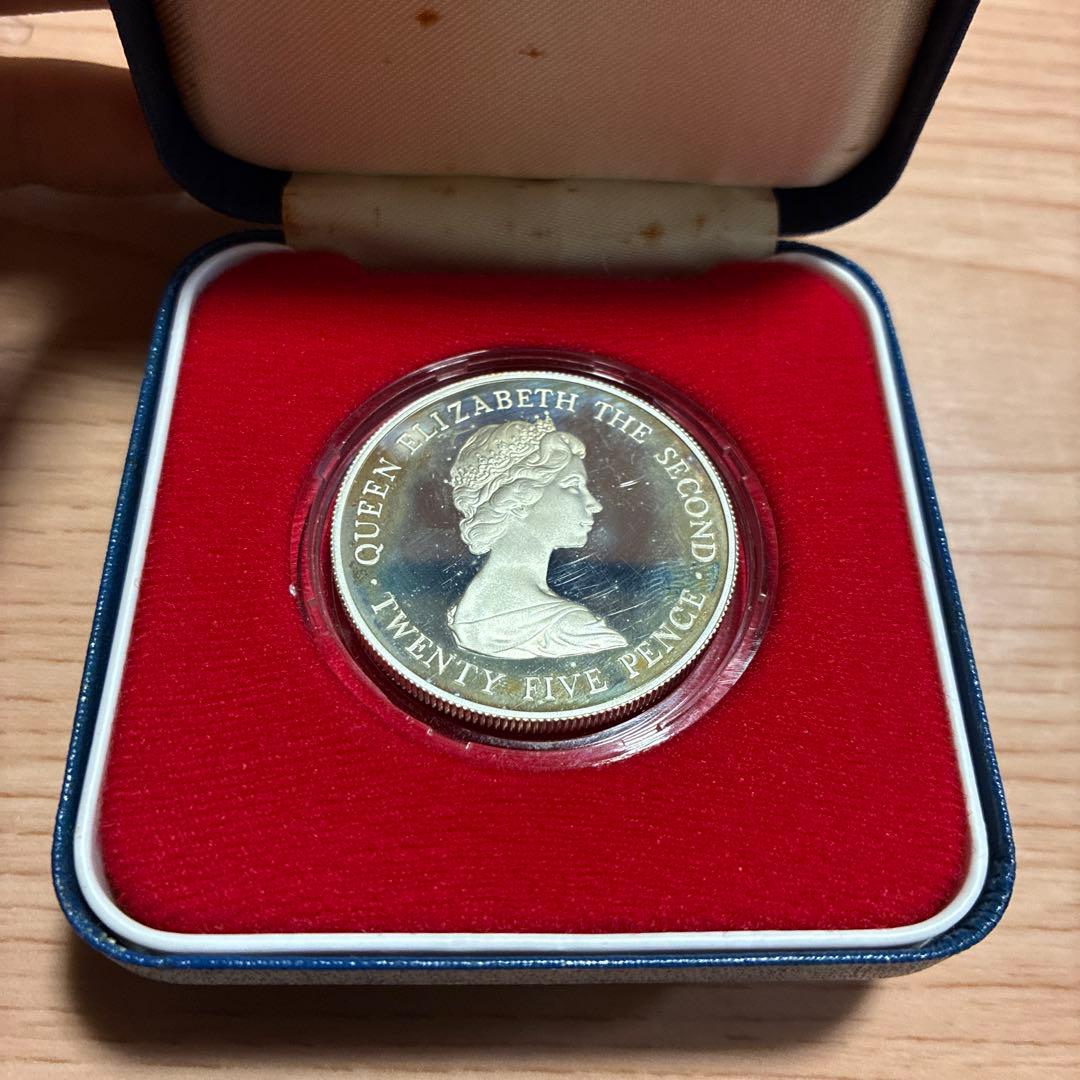 【エリザベス女王】1978年 ロイヤルビジット 記念硬貨