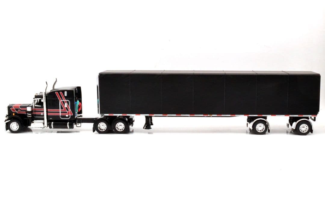 ピータービルト 359 ウィズ　ユーティリティ　トラップトレーラー