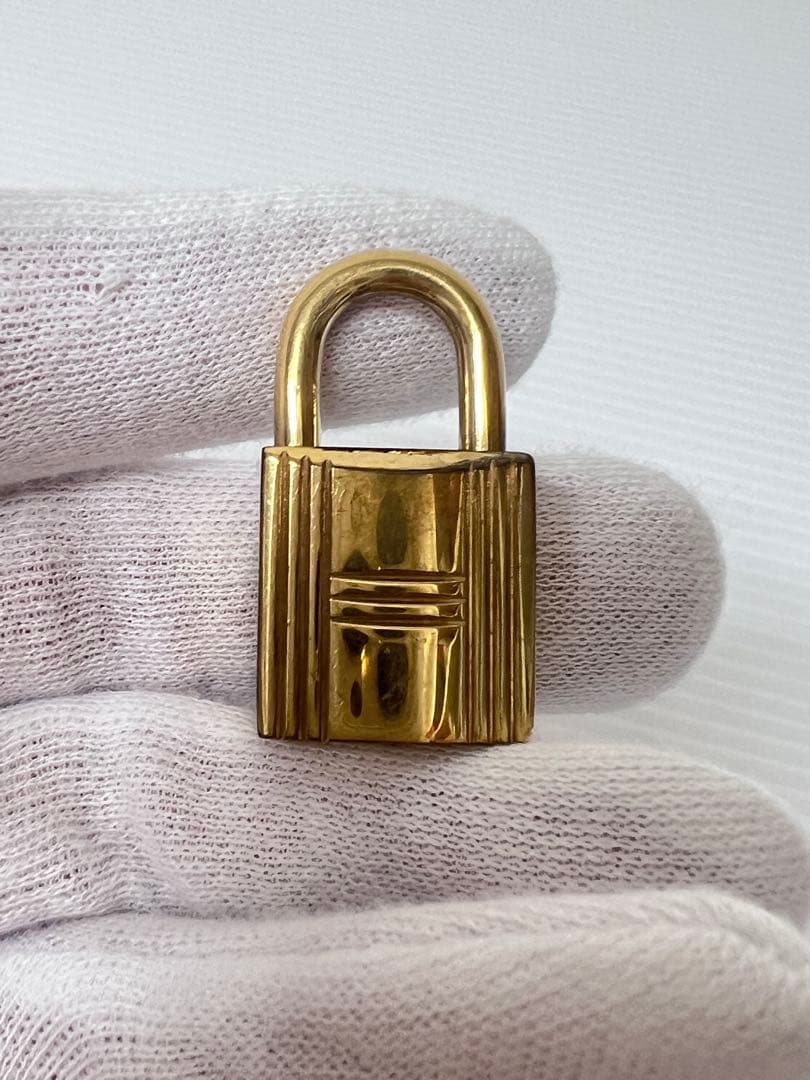 Hermes/エルメス南京錠 （不良）鍵65番2本付き