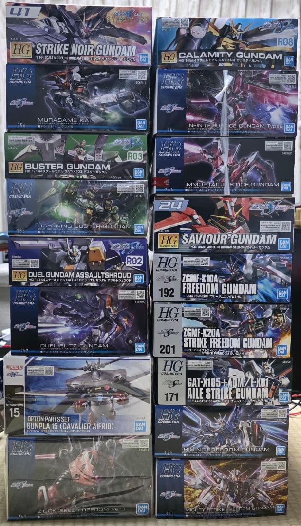 ガンダムSEED系17個