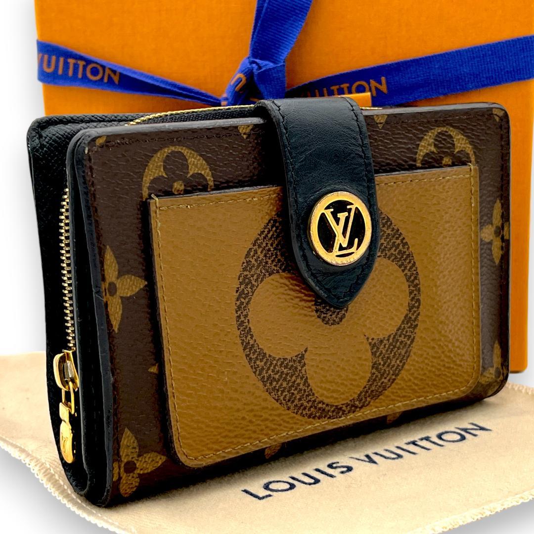 ルイヴィトン ジュリエット ジャイアントリバース モノグラム 折り財布