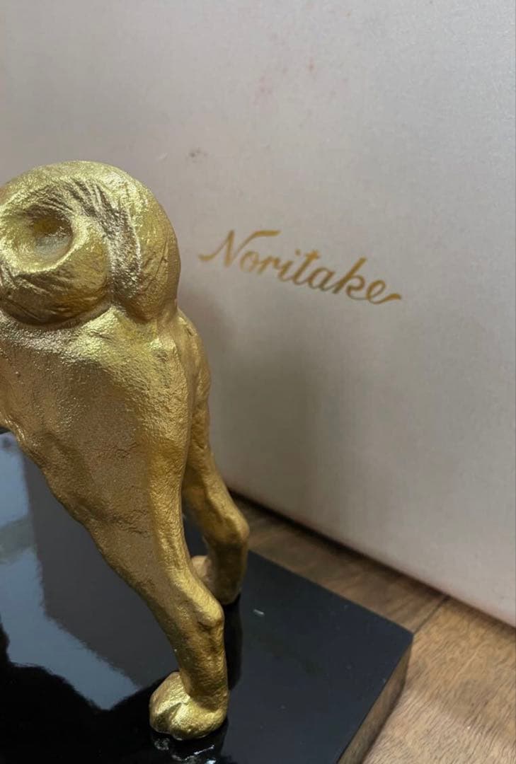 Noritake 犬 studio collection ノリタケ 陶器 置物