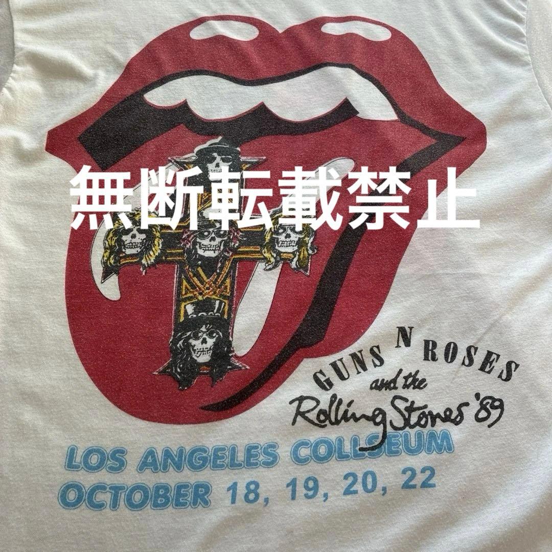 Rolling Stones Steel Wheels Tour 89 Tシャツ