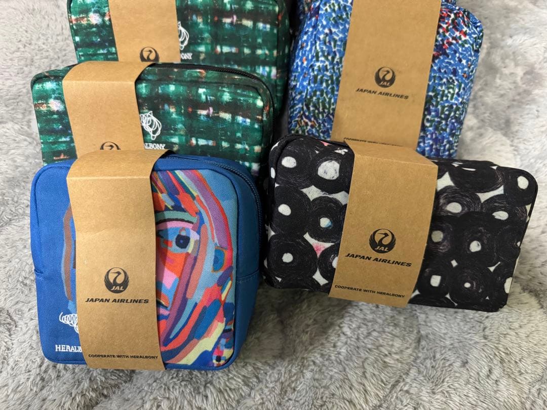 【新品未開封】JAL ビジネスクラス アメニティ ヘラルボニー 8個セット